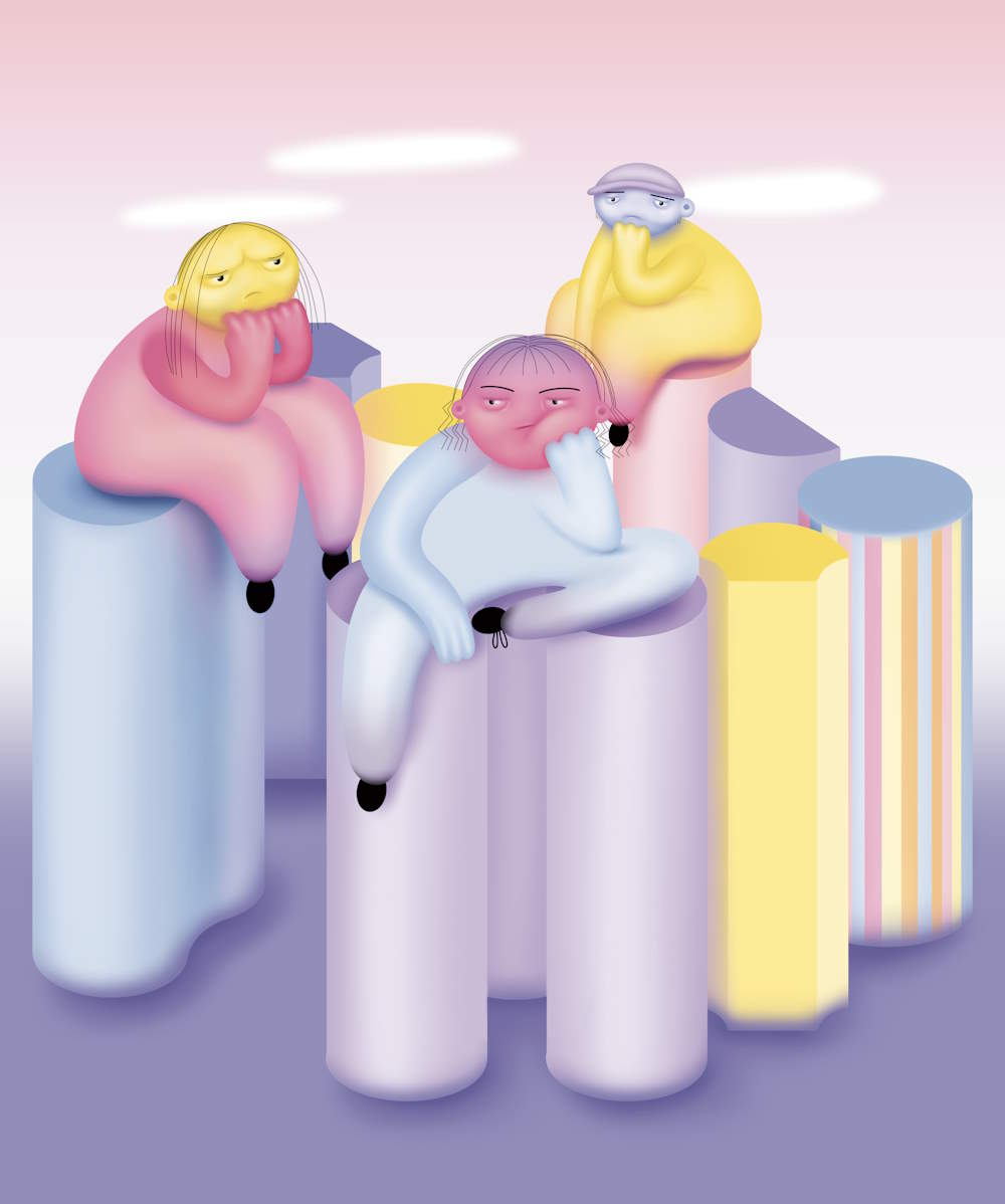 Cover illustration for Akduell Magazine