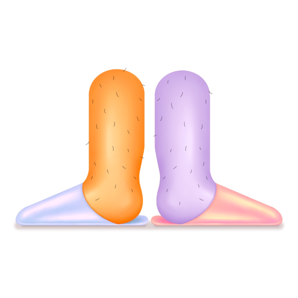satin slippers